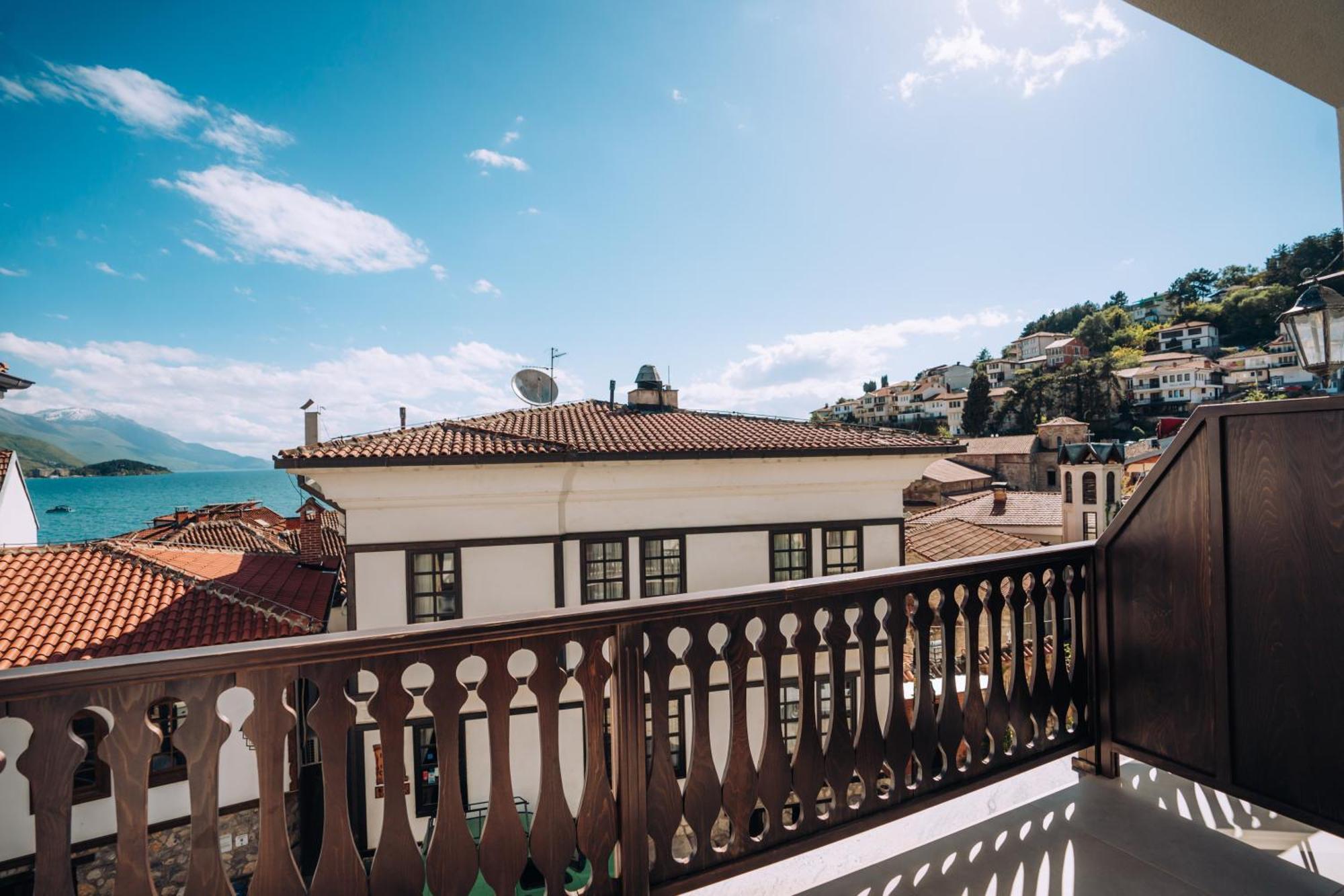 Villa Pupin Saraiste Ohrid Buitenkant foto