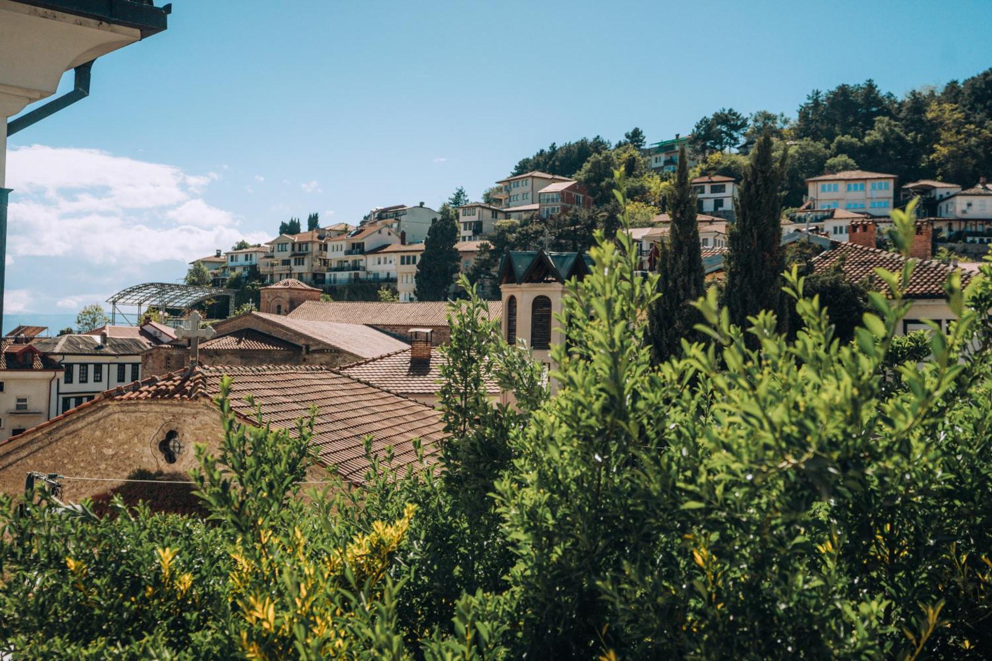 Villa Pupin Saraiste Ohrid Buitenkant foto